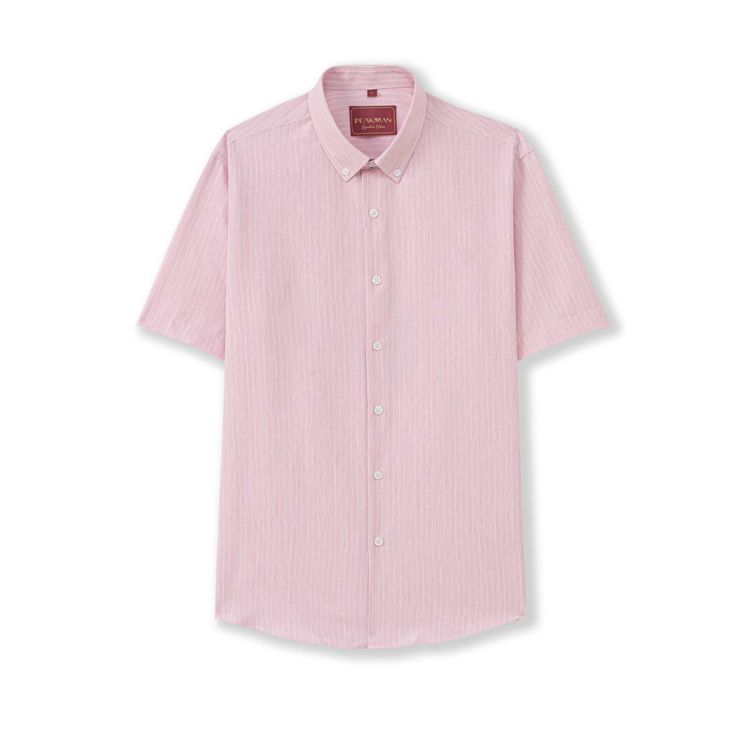 Sơ mi ngắn tay hồng -SMN5003