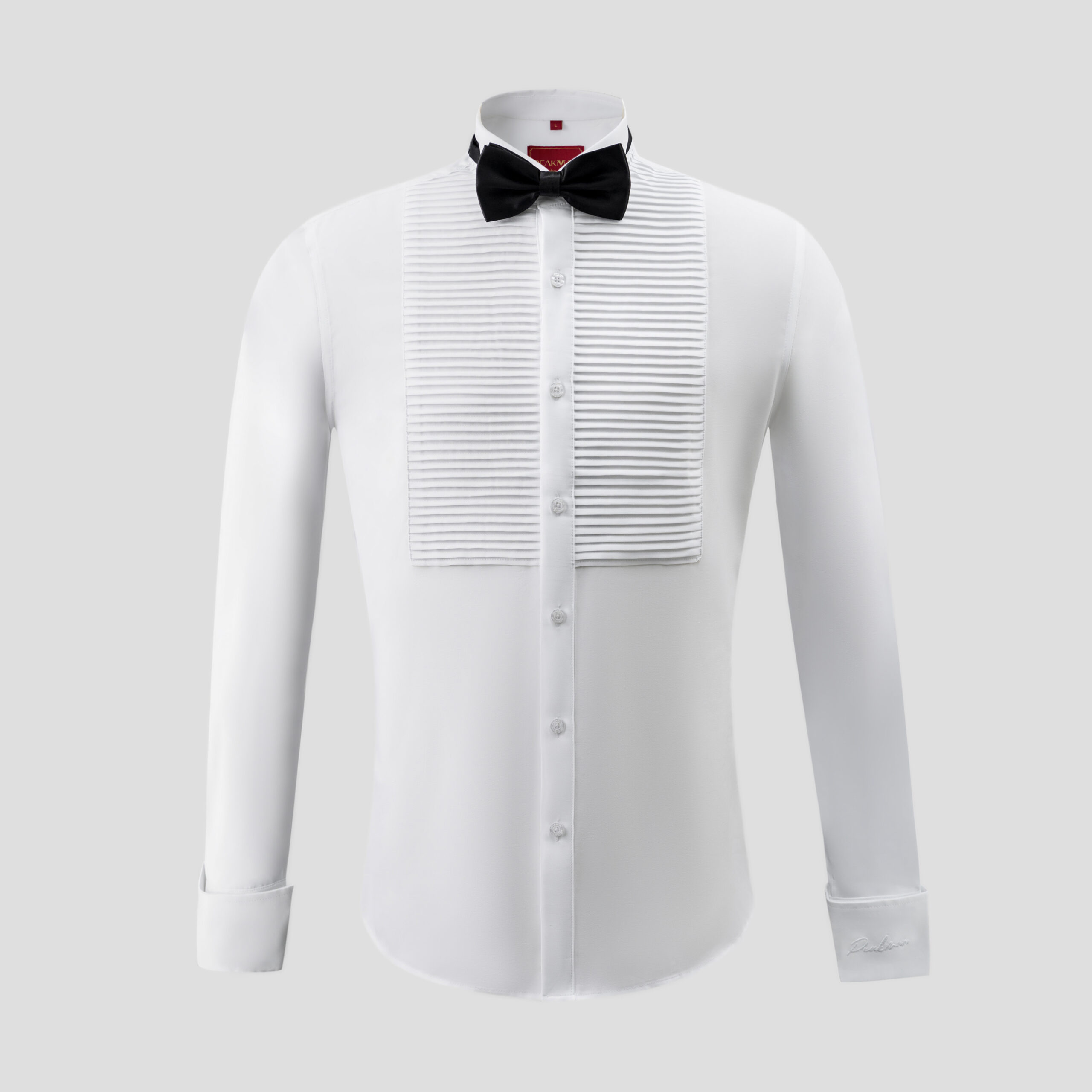 Áo sơ mi trắng xếp ly ngang- SM5025(ly ngang)